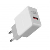 HYTECH HY-XE30 MICRO USB KABLOLU QUICK CHARGE QC3.0 2.4A BEYAZ / GRİ HIZLI EV ŞARJ ADAPTÖRÜ - 2