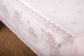 Finezza Nilüfer Lüx Jakar Kumaş Pudra Masa Örtüsü  Dikdörtgen 160x220 cm - 1047 - 4