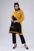 İki Renk Kapüşonlu Tunik - 2