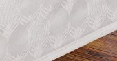 Finezza Aslı Lüx Jakar Polycotton Kumaş Gri Masa Örtüsü 160x320 cm - 1052 - 5