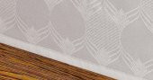 Finezza Aslı Lüx Jakar Polycotton Kumaş Gri Masa Örtüsü 160x320 cm - 1052 - 6