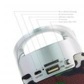 Hadron HD7120 Turuncu BT/TF Card/USB/FM/Bluetooth Hoparlör Speaker - 2