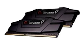 GSKILL RipjawsV Siyah DDR4-4000Mhz CL18 32GB (2X16GB) DUAL (18-22-22-42) 1.40V (F4-4000C18D-32GVK) - 1