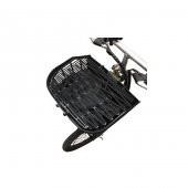 24-26-29 Jant Uyumlu Gidon Bağlantılı Plastik Bisiklet Ön Sepet - 3