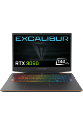 Excalibur G900.1160-BV60X-B Intel Core i7-11600H 16GB RAM 500GB NVME SSD 6GB RTX3060 FreeDos - 1