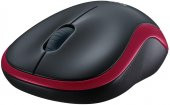 Logitech M185 Kırmızı Kablosuz Mouse 910-002237 thumbnail 3