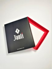 JANTİ CÜZDAN PİSOTLU DİKEY 100 DERİ KROKODİL - 5