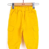 NK Kids Sarı Erkek Bebek Safari Pantolon - 2