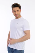 Erkek Mikro Polyester Performans Yürüyüş Antrenman Sporcu T-Shirt - 1