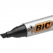 Bic Marker 2300 Kesik Uçlu Permanent Markör Siyah 12li Kutu - 5