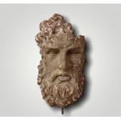 Polyester standlı Zeus büstü - 2