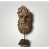 Polyester standlı Zeus büstü - 3