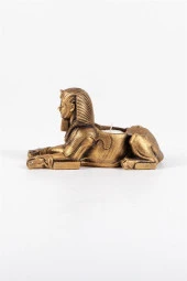 Antik Mısır Sfenks Tealight Mumluk Polyester thumbnail 4