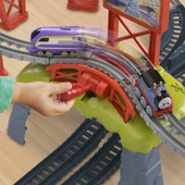 Orjinal Fisher Price Thomas ve Arkadaşları Sodor Kupası Yarışı Thomas&Friends Sodor Cup Race HFW03 thumbnail 2