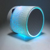 Işıklı Mini Bluetooth Hoparlör Taşınabilir Kablosuz Ses Bombası - 3