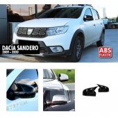 DACİA SANDERO 2013-2021 MODEL uyumlu sağ sol YARASA AYNA KAPAĞI 2li set - 1