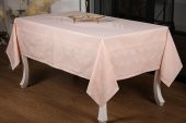 Finezza Aslı Lüx Jakar Polycotton Kumaş Pudra Masa Örtüsü 160x320 cm - 1053 - 11