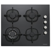 Silverline CS5429B01 Siyah Ankastre Ocak thumbnail 1