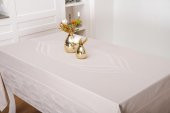 Finezza Aslı Lüx Jakar Polycotton Kumaş Taş Masa Örtüsü 160x220 cm - 1055 - 2
