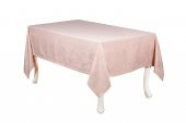 Finezza Çınar Lüx Jakar Bambu Kumaş Pudra Masa Örtüsü 160x320 cm - 1059 - 4