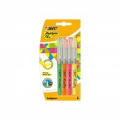 Bic Marking Highlighter Fosforlu Kalem Flex 4 Lü thumbnail 1