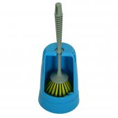 Zambak Plastik Muhafazalı Wc Tuvalet Klozet Fırça Takımı Karışık Renk ZP-136 - 4
