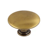 Ahu Düğme Kulp 40mm Antik Sarı - 1