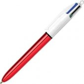 Bic Colours Shine Kırmızı Gövde Tükenmez Kalem - 1