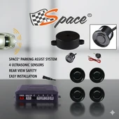 Space Türkçe Sesli Park Sensörü (18.5mm) Erkek Sesli Premium thumbnail 3