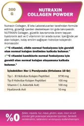 Nutraxin Collagen Powder Gold Quality 300 gr thumbnail 2