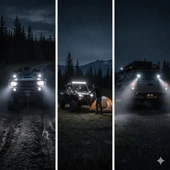 Space 24 Ledli 72W Beyaz Sis Lamba seti 2'li Motorsiklet-offroad-Atv thumbnail 3