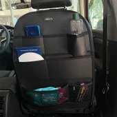 Space Deri Koltuk Arkası Organizer - Siyah - 7