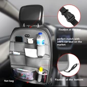 Space Deri Koltuk Arkası Organizer - Siyah - 1