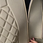 Space Elegance 5'li Koltuk Kılıfı Minder Bej-Bej / KLMNY550 thumbnail 6