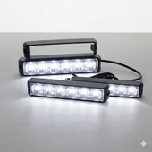 Space Power Ledli Beyaz İkaz modlu Lambası Premium Güçlü Işık thumbnail 1