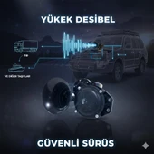 Space Güçlü ve Etkili Salyangoz Tipi Korna (24V) thumbnail 1