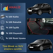 Space Bumerang Minder 2'li Koltuk Kılıfı Set Siyah / KLMNY61-K thumbnail 5