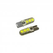 T10 ampul HP led silikon kaplı beyaz 12V / LAAM536 - 1