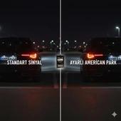 Space Oto Ayarlı Amerikan Park Modülü - Canbus Sistemli (Arıza Işığı Yakmaz) Premium Kalite thumbnail 3