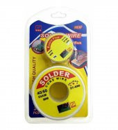 OCASSO OCS-0037  SOLDER LEHİM TELİ VE PASTASI SETİ 40/60 1MM 2 METRE UZUNLUK SET  - 1