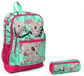 Coral High İlkokul Sırt Çantası ve Kalemlik Seti - Koala Baskılı thumbnail 1