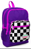 Coral High İlkokul Sırt Çantası ve Kalemlik Seti - Mor Damalı - 2