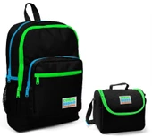 Coral High Siyah Erkek Çocuk İlkokul Çantası ve Beslenme Seti thumbnail 1