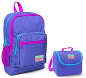 Coral High Mor Kız Çocuk İlkokul Çantası ve Beslenme Seti thumbnail 1