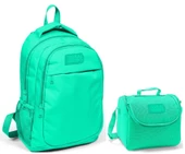 Coral High Kız Çocuk Yeşil Okul Sırt Çantası ve Beslenme Çantası thumbnail 1