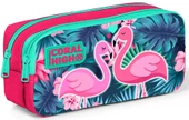 Coral High Narçiçeği Flamingo Kız Çocuk İlkokul Çantası ve Kalemlik Seti - USB Soketli - 3