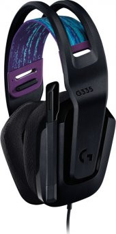 Logitech G335 Kablolu Kulak Üstü Oyuncu Kulaklığı - Siyah 981-000978 - 2
