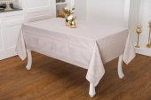 Finezza Demet Lüx Jakar Polycotton Kumaş Taş Masa Örtüsü 160x220 cm - 1064 thumbnail 1