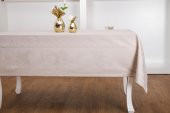 Finezza Demet Lüx Jakar Polycotton Kumaş Taş Masa Örtüsü 160x220 cm - 1064 thumbnail 2