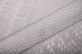Finezza Ezgi Lüx Jakar Polycotton Kumaş Gri Masa Örtüsü 160x350 cm - 1066 - 3